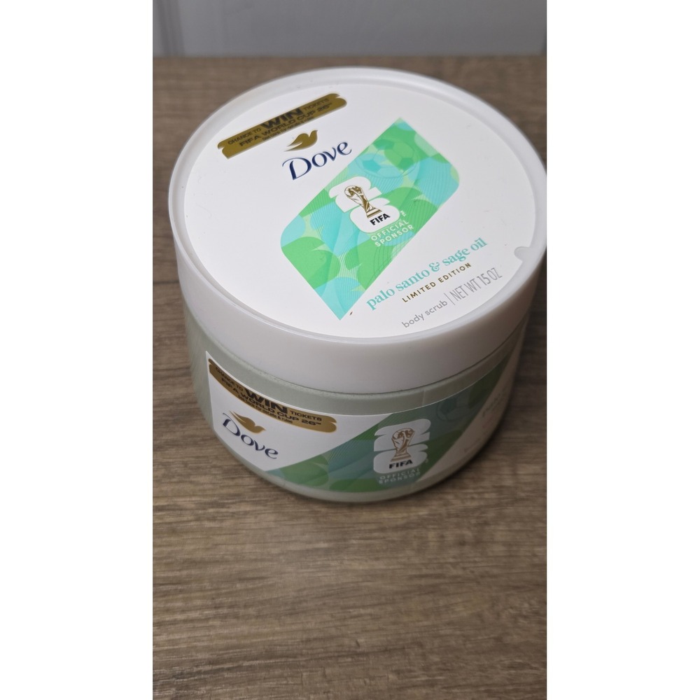 Dove Palo Santo & Sage Oil Limited Edition Body Scrub 15 oz FIFA 2026 Sponsor